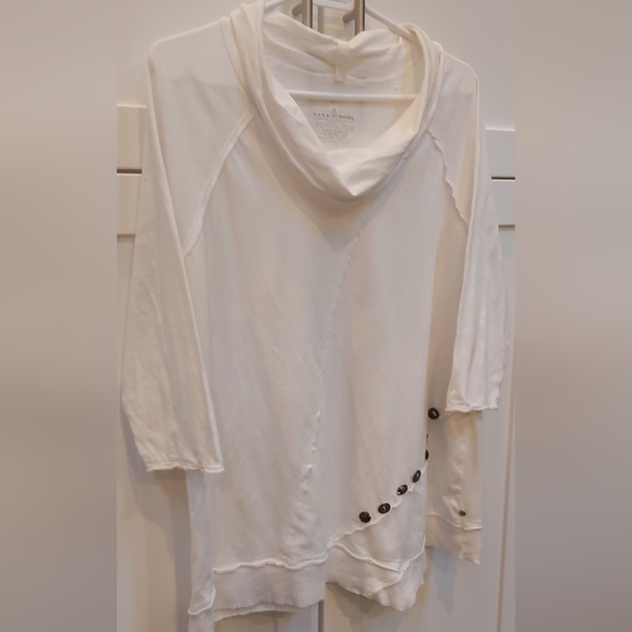 Neon Buddha Cowl Neck Top - Picture 2 of 7